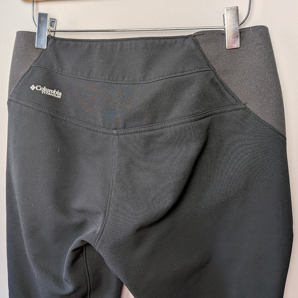 COLUMBIA Omni-Heat Thermal Comfort Outdoor Women Pants Size 6 Black - Picture 8 of 14